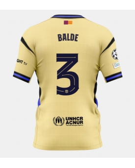 Billige Fotballdrakt Barcelona Alejandro Balde #3 Replika Bortedrakt 2025-26 Kortermet Billige Fotballdrakt Barcelona Alejandro Balde #3 Replika Bortedrakt 2025-26 Kortermet